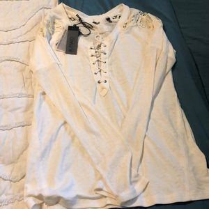 Ladies long sleeve Buffalo top